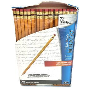 Paper Mate Mirado Classic Number HB 2 Pencils Pink Eraser 67 Ct in Package #2